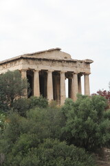 Obraz premium ancient greek temple in Athens, Greece