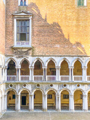 Obraz premium Terrace of Arches in Venice, Italy