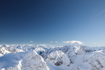 Obraz premium Titlis is a mountain located in the Swiss Alps, more precisely in the canton of Obwalden.