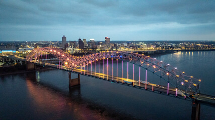 Night Time City View