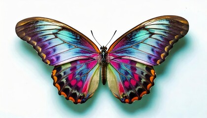 Colorful butterfly species perched elegantly.