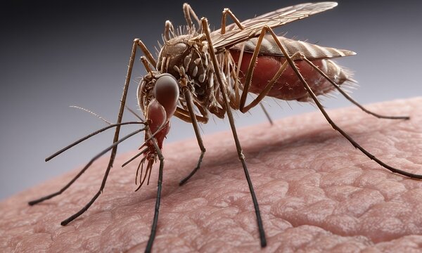 Dengue Virus Outbreak as a mosquito-borne illness or breakbone fever or a viral infection caused by an mosquitoes resulting in West Nile Virus Zika or malaria