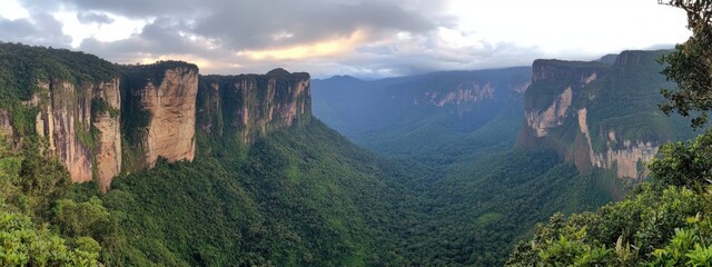 Colombia scenery: breathtaking views, lush greenery, mesmerizing landscapes, tropical charm, pristine wilderness, exotic flora, tranquil environment, majestic mountains, vibrant biodiversity.