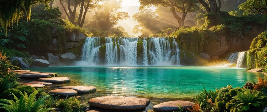 Waterfall in the forest