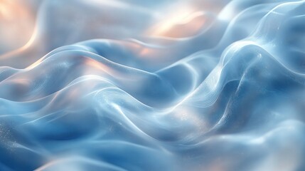 Obraz premium A bright abstract background design shimmers with light silver and azure hues