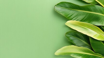 Fototapeta premium Dynamic Focus on Leaves and Humidity Effects