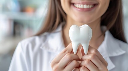 Happy Woman dentist, National Dentist Day