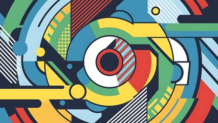 Obraz premium Abstract background design, set of modern colorful patterns, vector illustration