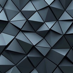 Concept of modern shapes on a black abstract geometric background