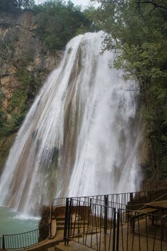 Cola de Caballo Waterfall, Monterrey, Nuevo Leon, Mexico