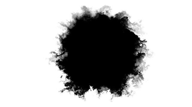 Black ink brush paint stroke transition Brush leak spreads over screen liquid splashing, drops, strokes, stain grunge. stencil frame drip spray, liquid graffiti ink splatter background, watercolor 4K