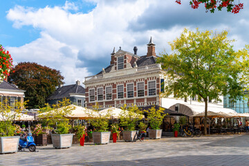 Historical mansion Crackstate in the center of Heerenveen, Friesland, Netherlands