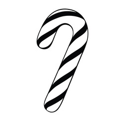 candy stick  coloring pages