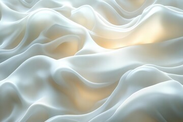 seamless background featuring subtle white glossy waves, creating a soft textured overlay that adds depth and elegance to any design project