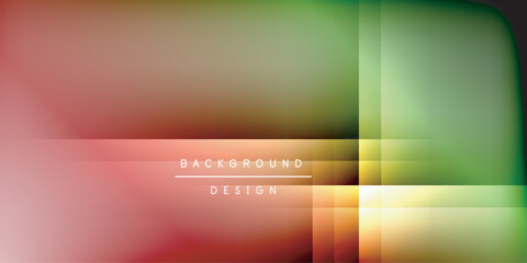 Fototapeta premium Dynamic shadow lines geometric shapes