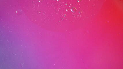 Obraz premium Bubble abstract on red pink purple colorful blur background