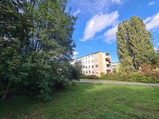 Sicht auf ein Wohngebiet in Berlin Treptow/K&ouml;penick