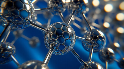Metallic Molecular Structure  Nanotechnology  Science  Technology  Abstract Background  Ch