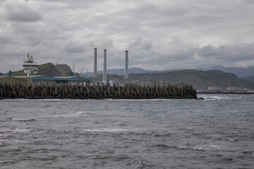 Keelung dock of Taiwan