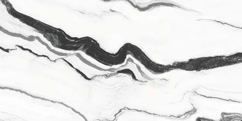 Gardinen Panda Italian black and white panda marble stone design, for ceramic tile design.  © Adel