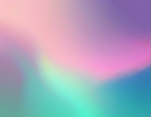 Obraz premium holographic pastel gradient background with light soft pink purple and very periwinkle teal colors transitions multicolored pink