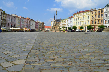 Stare miasto w Ołomuńcu, Morawy, Czechy/The old town in Olomouc, Moravia, Czechia