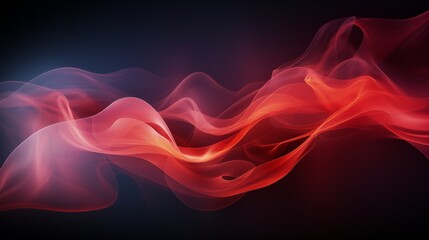 Fototapeta premium Abstract red smoke mist fog on a black background. Texture. Design element. Red fog or smoke. Realistic fog. Atmosphere mist effect and smoke clouds