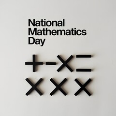 Obraz premium National Mathematics Day