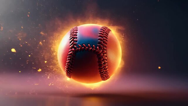 performance explosion fun video exercise burning colorful painting closeup flames border league catch abstract competition fire red magic softball ball symbol run orange flaming athl