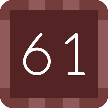61 - Sixty-One Icon