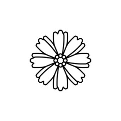 blossom icon sign and symbol