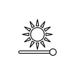 brightness icon sign and symbol
