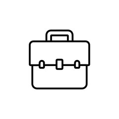 briefcase icon sign and symbol