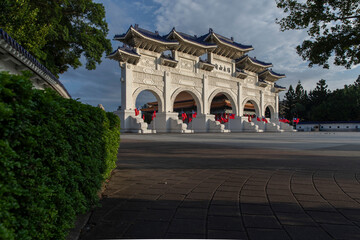 Fototapeta premium Freedom square in Taipei Taiwan