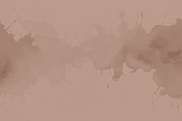 Obraz premium Ink mocha watercolor splash background