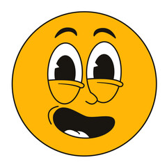 Retro Emoji Stiker