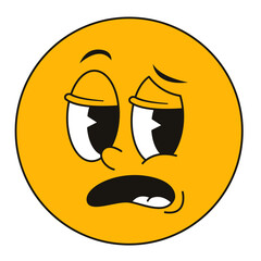 Retro Emoji Stiker