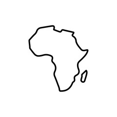 Fototapeta premium africa icon set vector art