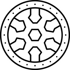 Alloy Wheel Icon
