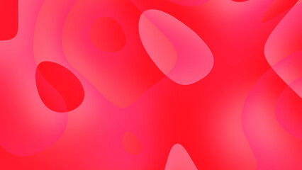 Abstract Red and Pink Gradient Shapes Background Design
