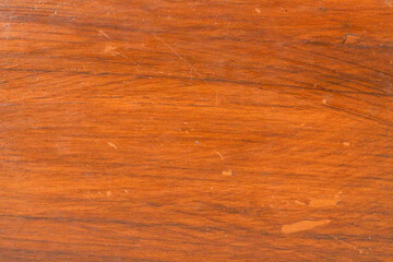 Fototapeta premium Close-up view of a rich brown wooden surface.