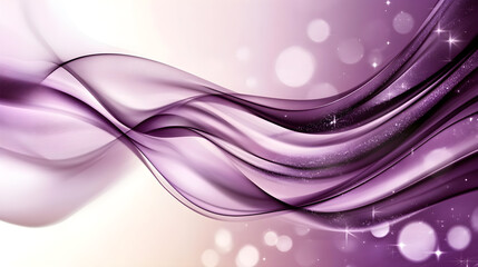 Abstract radiant purple theme with bold gradient and soft waves