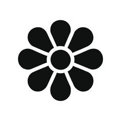 Obraz premium Flower Power Silhouette