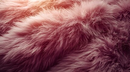 Fototapeta premium Luxurious mauve faux fur texture. Soft, plush, and elegant background. Ideal for design projects.