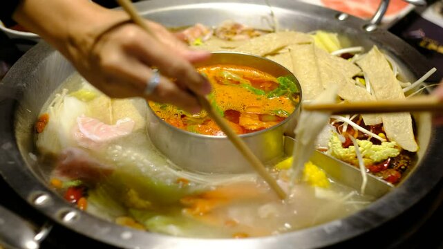 Mala Hot Pot, Chinese style shabu
