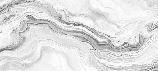 Obraz premium Abstract Gray and White Marble Texture: Swirling Design