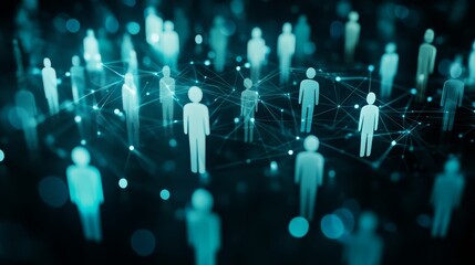 Global community, a network of interconnected individuals symbolizing collaboration and communication