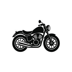 Fototapeta premium Motorcycle Clean and Modern Silhouette Vector Design 