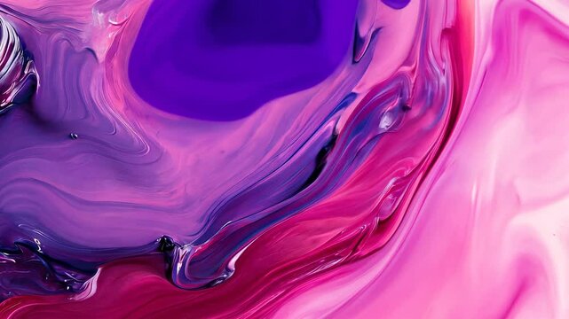 Abstract pink and purple acrylic paint texture