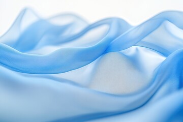 Obraz premium texture background pattern. blue silk fabric This is a light artificial silk fabric of dupioni with a subtle matte sheen.